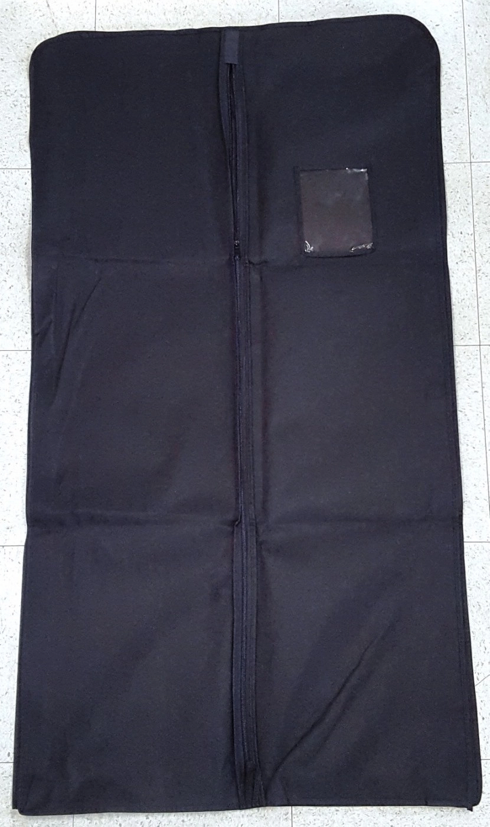 Black zip up bridal dress and suit bag